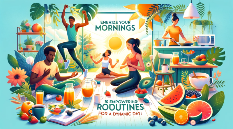 Energize Your Mornings: 10 Empowering Routines for a Dynamic Day!